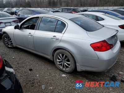 Drugie zdjęcie samochodu z przodu: 2007 INFINITI G35 BASE VIN:JNKBV61E47M725786 - miniatura