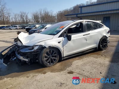 2022 TESLA MODEL X 7SAXCBE6XNF341559 - główne zdjęcie licytacji z USA - miniatura