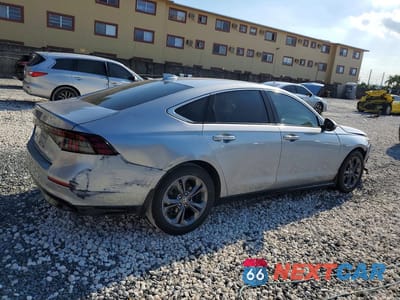 Trzecie zdjęcie samochodu z tyłu: 2023 HONDA ACCORD HYBRID EXL VIN:1HGCY2F68PA068243 - miniatura