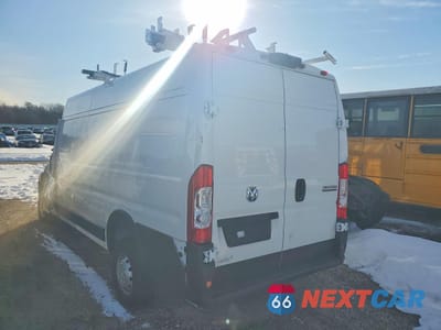 Drugie zdjęcie samochodu z przodu: 2023 RAM PROMASTER 3500 UTILITY / SERVICE VAN VIN:3C6MRVJGXPE519811 - miniatura