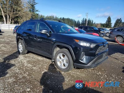 Czwarte zdjęcie samochodu z boku: 2019 TOYOTA RAV4 HYBRID LE VIN:JTMMWRFV3KJ004726 - miniatura