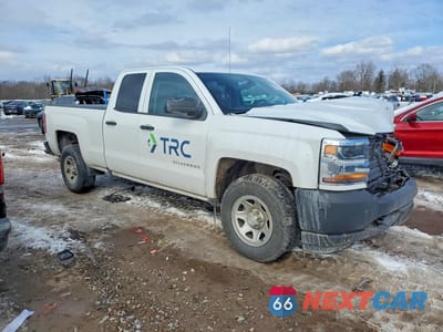Czwarte zdjęcie samochodu z boku: 2019 CHEVROLET SILVERADO LD K1500 BASE/LS VIN:2GCVKNECXK1223847 - miniatura