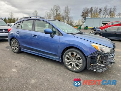 Czwarte zdjęcie samochodu z boku: 2013 SUBARU IMPREZA SPORT LIMITED VIN:JF1GPAR61D2890709 - miniatura