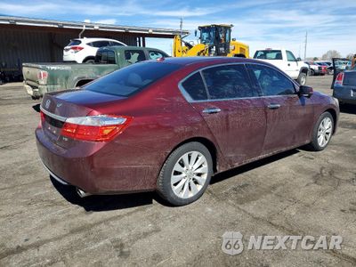 Trzecie zdjęcie samochodu z tyłu: 2015 HONDA ACCORD EXL VIN:1HGCR3F87FA026925 - miniatura