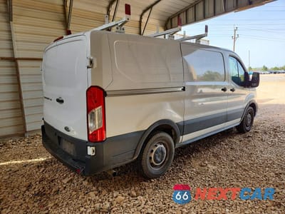 Trzecie zdjęcie samochodu z tyłu: 2020 FORD TRANSIT T-150 - CARGO VAN - PRIOR FLEET VIN:1FTYE1Y82LKB35364 - miniatura