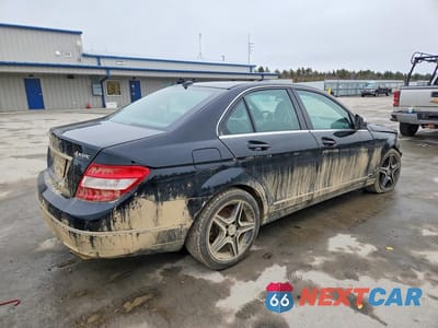 Trzecie zdjęcie samochodu z tyłu: 2009 MERCEDES-BENZ C 300 4MATIC VIN:WDDGF81X99F275471 - miniatura