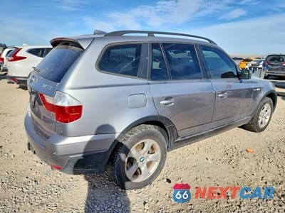 Trzecie zdjęcie samochodu z tyłu: 2007 BMW X3 3.0SI VIN:WBXPC93407WF08541 - miniatura
