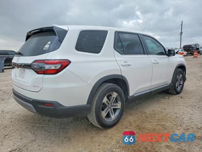 Trzecie zdjęcie samochodu z tyłu: 2023 HONDA PILOT EXL VIN:5FNYG2H58PB009969 - miniatura