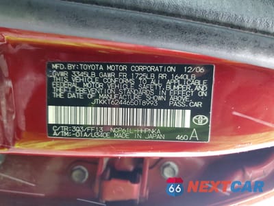 Zdjęcie 12 z 12 samochodu: 2006 SCION XA BASE VIN:JTKKT624465018993 - miniatura