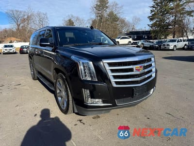 Czwarte zdjęcie samochodu z boku: 2019 CADILLAC ESCALADE ESV PREMIUM LUXURY VIN:1GYS4JKJ0KR288751 - miniatura