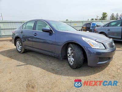 Czwarte zdjęcie samochodu z boku: 2009 INFINITI G37 SEDAN X VIN:JNKCV61F89M356933 - miniatura