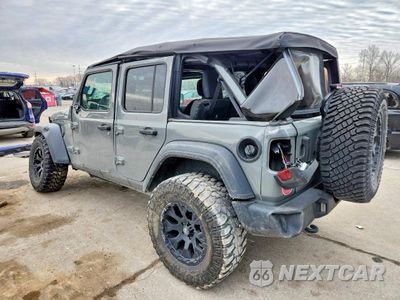 Drugie zdjęcie samochodu z przodu: 2018 JEEP WRANGLER UNLIMITED SPORT VIN:1C4HJXDG6JW273605 - miniatura