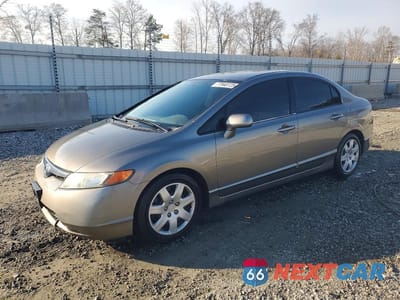 2006 HONDA CIVIC LX 1HGFA16506L117747 - główne zdjęcie licytacji z USA - miniatura