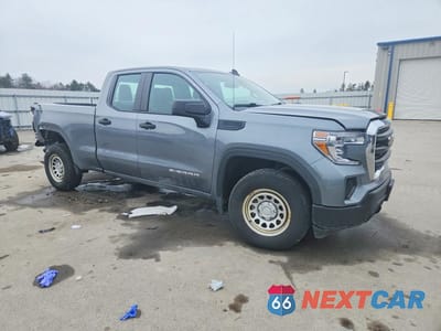 Czwarte zdjęcie samochodu z boku: 2019 GMC SIERRA K1500 VIN:1GTR9AEH8KZ259058 - miniatura