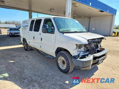 Czwarte zdjęcie samochodu z boku: 2014 FORD E150 UTILITY / SERVICE VAN VIN:1FTNE1EW1EDB06290 - miniatura