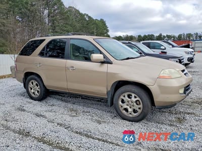 Czwarte zdjęcie samochodu z boku: 2002 ACURA MDX TOURING VIN:2HNYD18642H546458 - miniatura