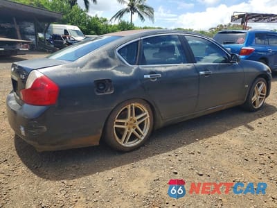 Trzecie zdjęcie samochodu z tyłu: 2007 INFINITI M45 BASE VIN:JNKBY01E77M400473 - miniatura
