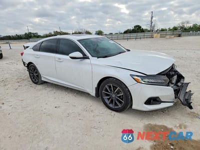 Czwarte zdjęcie samochodu z boku: 2022 HONDA ACCORD EXL VIN:1HGCV1F50NA003345 - miniatura