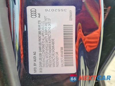Zdjęcie 12 z 12 samochodu: 2025 AUDI A5 PREMIUM PLUS VIN:WAU2BCFU8SN087888 - miniatura