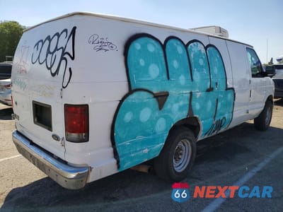 Trzecie zdjęcie samochodu z tyłu: 2004 FORD E350 REFRIGERATED DELIVERY VAN VIN:1FTSS34LX4HA37573 - miniatura