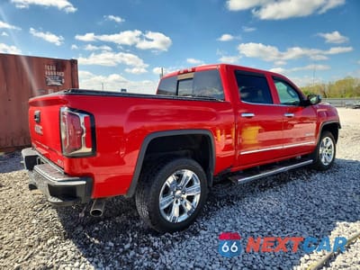 Trzecie zdjęcie samochodu z tyłu: 2017 GMC SIERRA K1500 SLT VIN:3GTU2NEC2HG115167 - miniatura