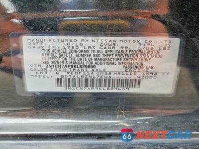 Zdjęcie 13 z 13 samochodu: 2019 NISSAN VERSA SV VIN:3N1CN7AP9KL829659 - miniatura