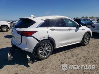 Trzecie zdjęcie samochodu z tyłu: 2023 INFINITI QX50 LUXE VIN:3PCAJ5BB0PF106327 - miniatura