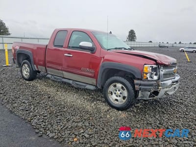 Czwarte zdjęcie samochodu z boku: 2013 CHEVROLET SILVERADO K1500 LS VIN:1GCRKREA0DZ385617 - miniatura
