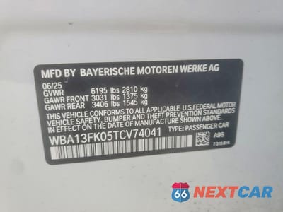Zdjęcie 13 z 13 samochodu: 2026 BMW 550 XE VIN:WBA13FK05TCV74041 - miniatura