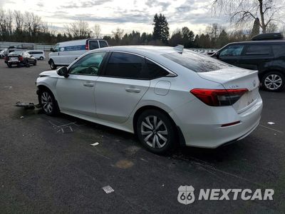 Drugie zdjęcie samochodu z przodu: 2022 HONDA CIVIC LX VIN:2HGFE2F23NH536607 - miniatura