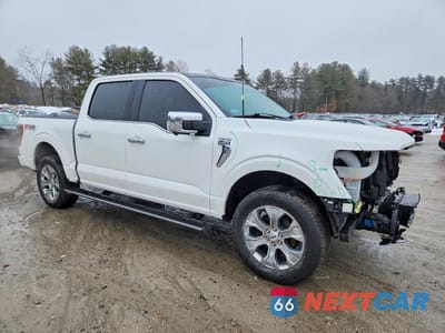 Czwarte zdjęcie samochodu z boku: 2021 FORD F150 SUPERCREW VIN:1FTFW1E82MFB55164 - miniatura