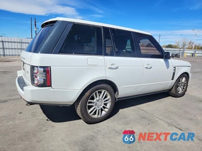 Trzecie zdjęcie samochodu z tyłu: 2012 LAND ROVER RANGE ROVER HSE VIN:SALME1D44CA362233 - miniatura