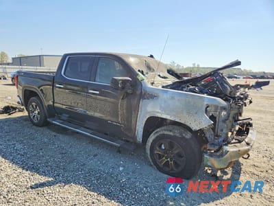Czwarte zdjęcie samochodu z boku: 2022 GMC SIERRA K1500 SLT VIN:1GTUUDED5NZ633993 - miniatura