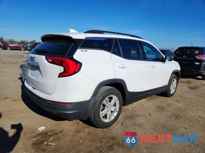 Trzecie zdjęcie samochodu z tyłu: 2019 GMC TERRAIN SLE VIN:3GKALMEV0KL352013 - miniatura