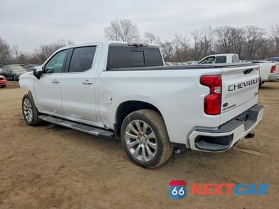 Drugie zdjęcie samochodu z przodu: 2021 CHEVROLET SILVERADO K1500 HIGH COUNTRY VIN:1GCUYHEL4MZ353399 - miniatura