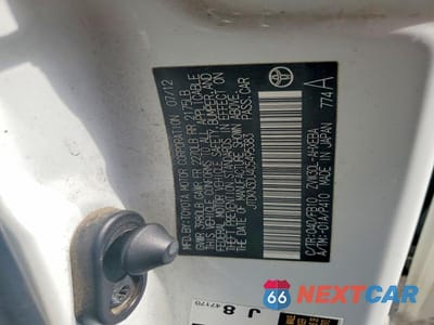 Zdjęcie 12 z 12 samochodu: 2012 TOYOTA PRIUS TWO VIN:JTDKN3DU4C5495383 - miniatura
