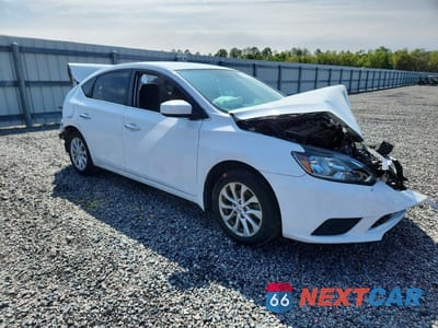 Czwarte zdjęcie samochodu z boku: 2019 NISSAN SENTRA S VIN:3N1AB7AP5KY273224 - miniatura
