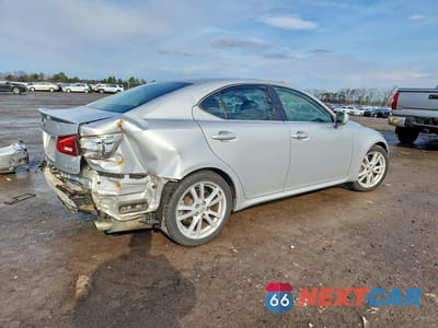 Trzecie zdjęcie samochodu z tyłu: 2006 LEXUS IS 350 BASE VIN:JTHBE262865009294 - miniatura