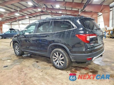 Drugie zdjęcie samochodu z przodu: 2019 HONDA PILOT EXL VIN:5FNYF6H52KB066932 - miniatura