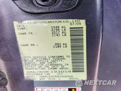 Zdjęcie 13 z 13 samochodu: 2009 NISSAN ALTIMA 2.5 S VIN:1N4AL24EX9C193059 - miniatura