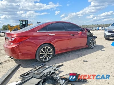 Trzecie zdjęcie samochodu z tyłu: 2013 HYUNDAI SONATA LIMITED 2.0T VIN:5NPEC4AB6DH716902 - miniatura
