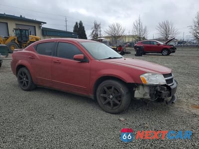 Czwarte zdjęcie samochodu z boku: 2010 DODGE AVENGER R VIN:1B3CC5FB3AN142018 - miniatura