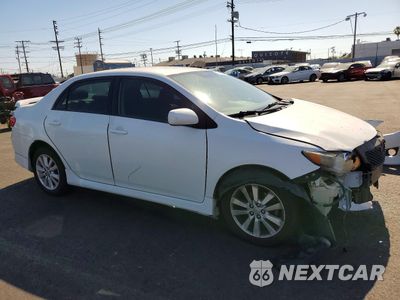 Czwarte zdjęcie samochodu z boku: 2010 TOYOTA COROLLA S VIN:1NXBU4EE0AZ186668 - miniatura