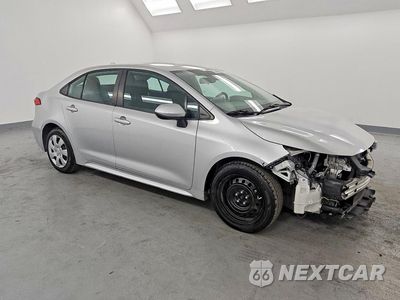 Czwarte zdjęcie samochodu z boku: 2021 TOYOTA COROLLA LE VIN:5YFEPMAEXMP188394 - miniatura