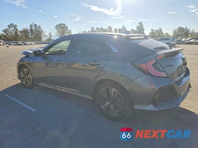 Drugie zdjęcie samochodu z przodu: 2017 HONDA CIVIC EXL VIN:SHHFK7H76HU404432 - miniatura