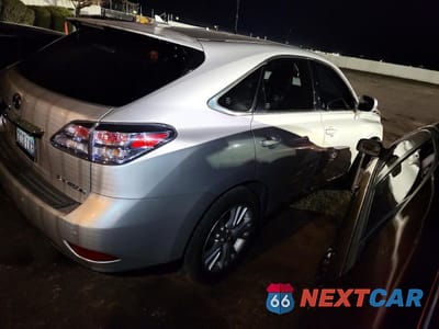 Trzecie zdjęcie samochodu z tyłu: 2010 LEXUS RX 450H BASE VIN:JTJZB1BA2A2402053 - miniatura