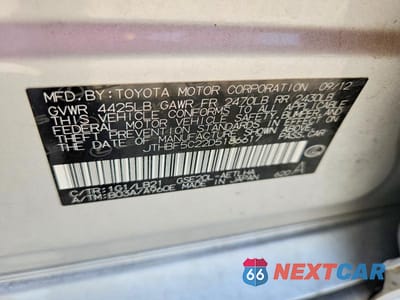 Zdjęcie 12 z 12 samochodu: 2013 LEXUS IS 250 BASE VIN:JTHBF5C22D5186617 - miniatura