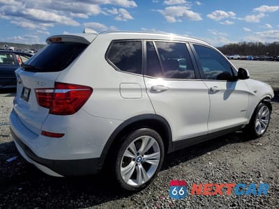 Trzecie zdjęcie samochodu z tyłu: 2016 BMW X3 XDRIVE28I VIN:5UXWX9C51G0D77319 - miniatura
