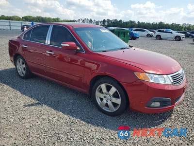 Czwarte zdjęcie samochodu z boku: 2010 KIA OPTIMA EX VIN:KNAGH4A80A5414951 - miniatura