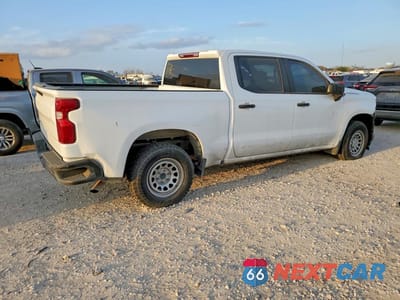 Trzecie zdjęcie samochodu z tyłu: 2022 CHEVROLET SILVERADO LTD C1500 VIN:3GCPWAEK9NG161432 - miniatura